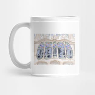 casa batlo ecopop urban architecture in spain classic wallpaper Mug